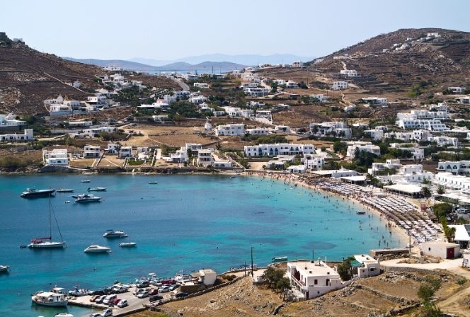 Mykonos International Airport to Ornos taxi transfer | Elegant Transfer
